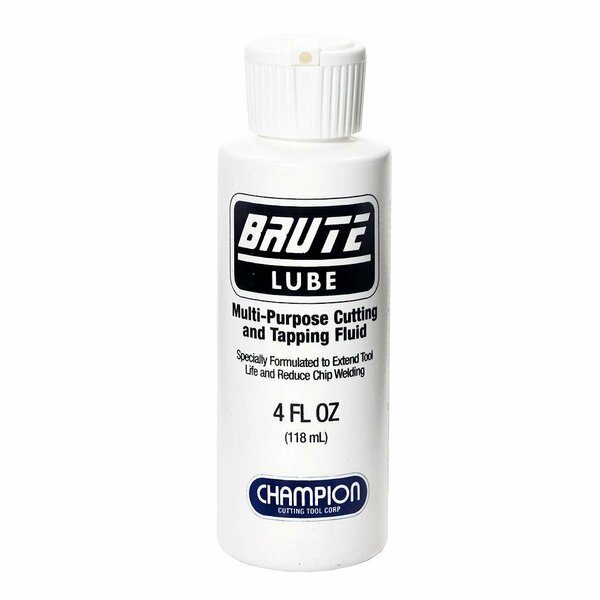 Brute Platinum Champion 4 oz Bottle BruteLube Cutting Fluid, 12PK CHA XLUB-4